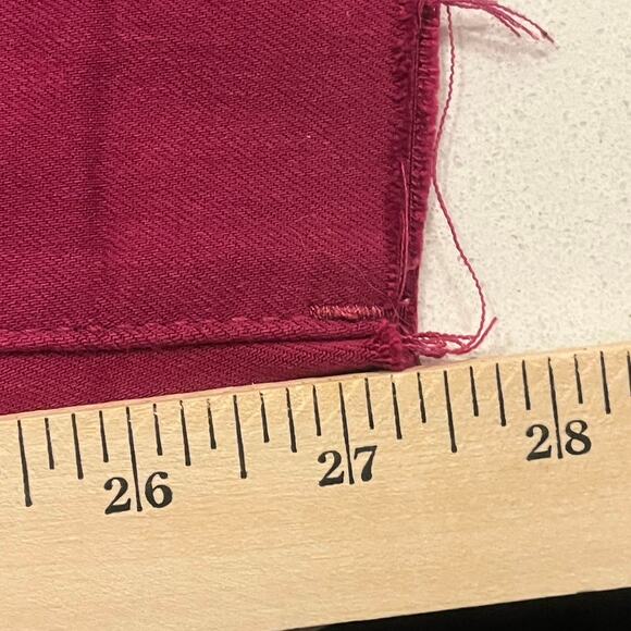 Kut Pants Women’s Donna Size 8  Pink High Rise Ankle‎ Skinny Raw Hem - Picture 6 of 8